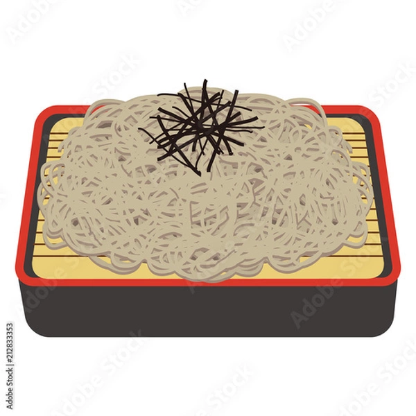 Fototapeta ざるそば