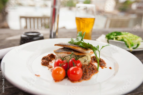 Fototapeta パブ料理