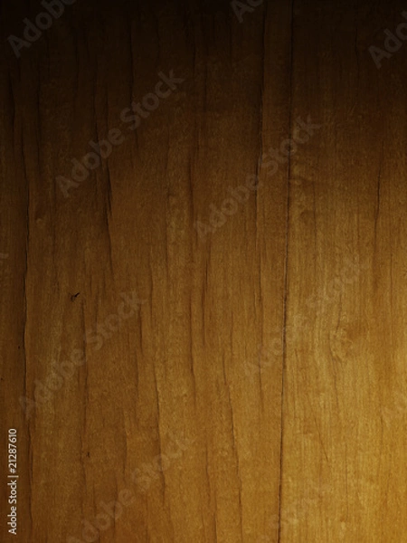 Obraz damaged wood bottom right