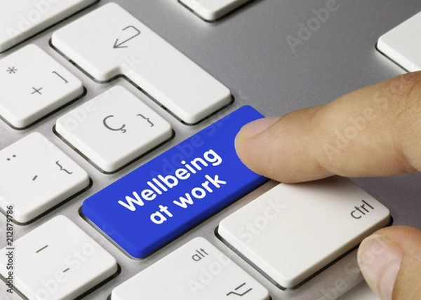 Obraz Wellbeing at work