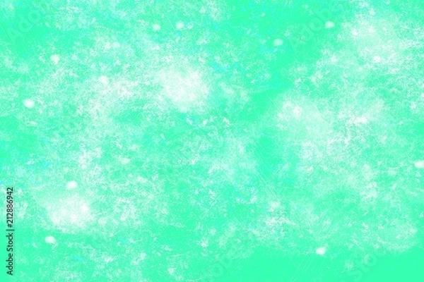 Fototapeta Dark old green texture with dust and scratches, for design purposes, can be used as texture or background