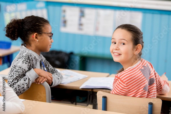 Obraz students in classroom