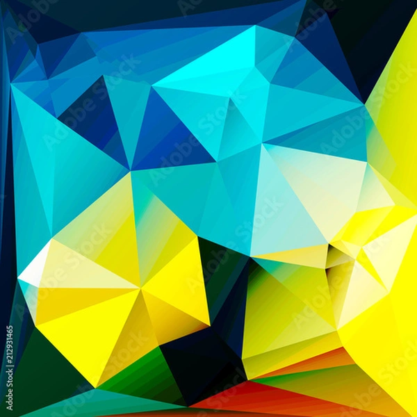 Obraz Polygonal