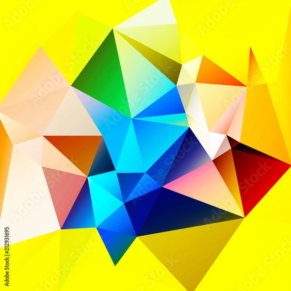 Fototapeta Polygonal