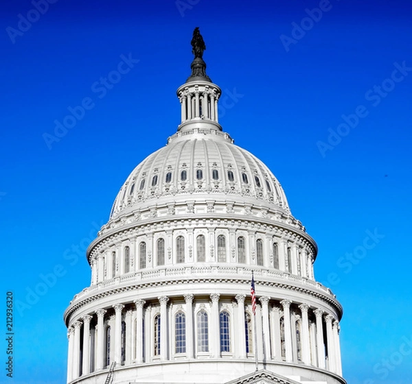 Obraz Washington DC - US Capitol building