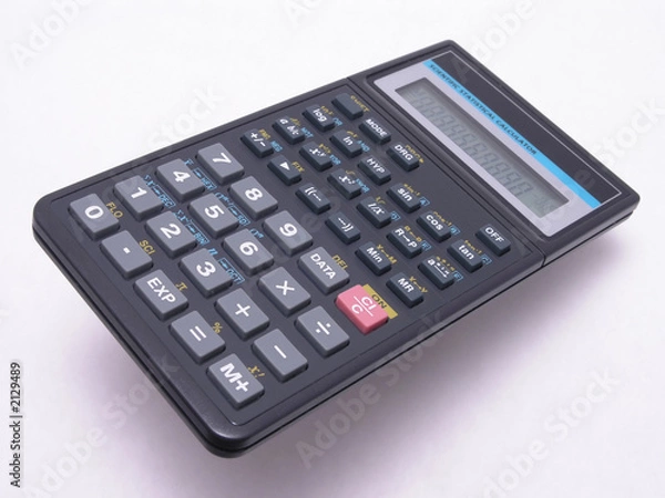 Fototapeta scientific-stat calculator 2