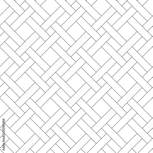 Fototapeta PRZECIĄGNIĘTY BEZSZWOWY WZÓR VECTOR. PRZEKROJENIE GEOMETRYCZNE W PASKI