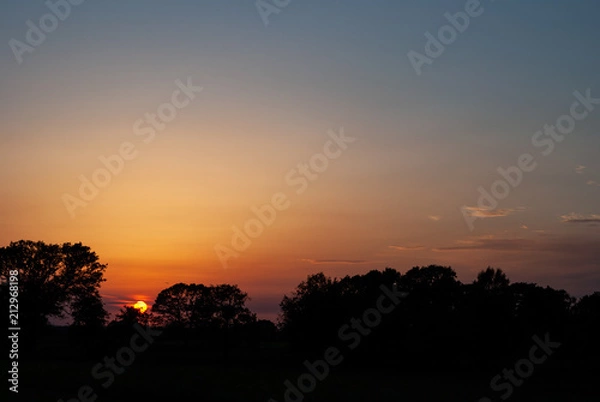 Obraz Sun Swt Silhouette