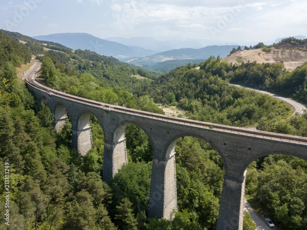 Fototapeta Distant valley