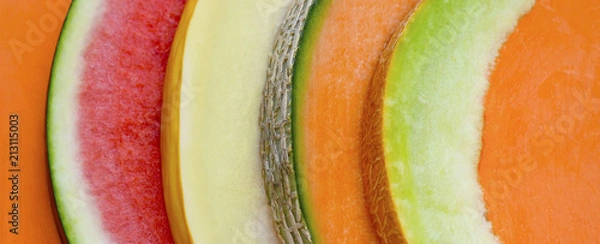 Obraz melon streszczenie