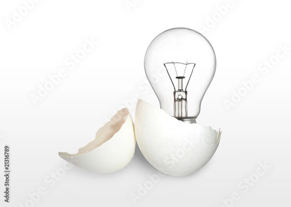 Obraz pomysł narodzin