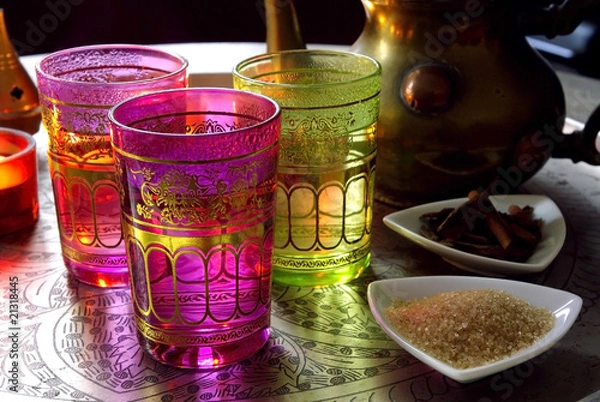 Obraz thé marocain