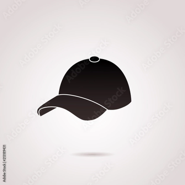Obraz Cap vector icon.