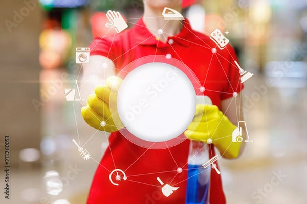 Fototapeta Drewniany taras z wodą