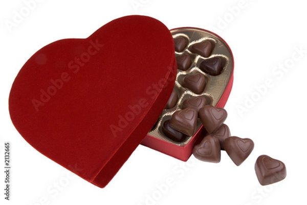 Obraz valentine candy box