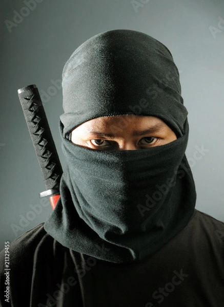 Obraz Portret Assassin Ninja