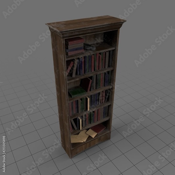 Obraz Zakurzony regał