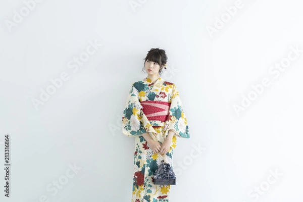 Fototapeta 浴衣の女性