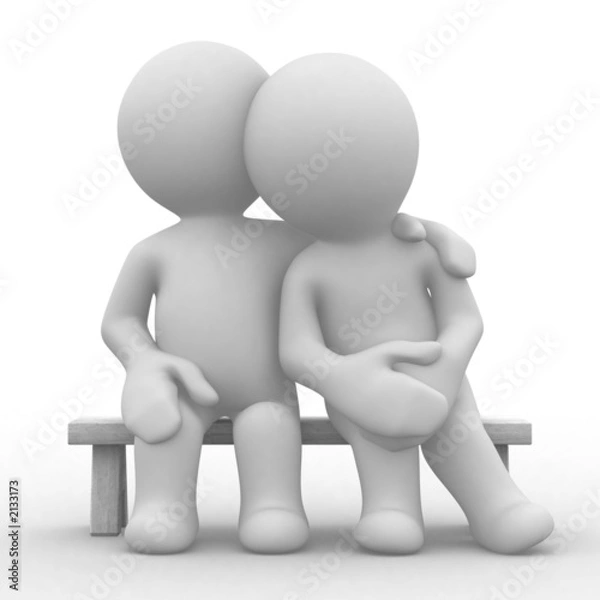 Obraz miłość i troska