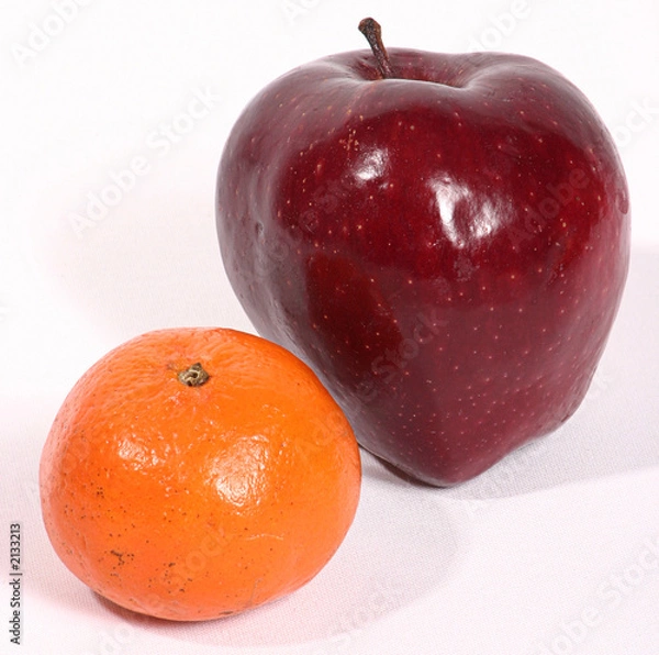 Obraz comparing apples to oranges
