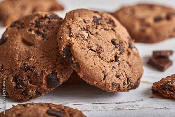 Fototapeta Chocolate cookies