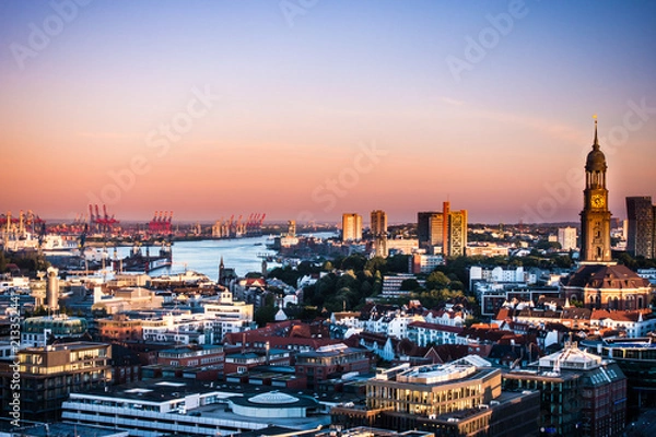 Fototapeta Hamburger Hafen