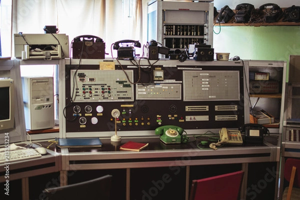 Fototapeta Old office room