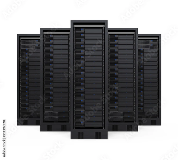 Obraz Computer Network Server Isolated