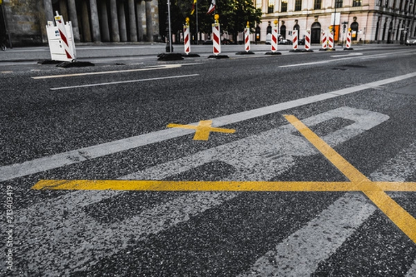 Fototapeta Roadworks