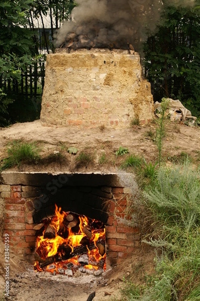 Obraz Печь для обжига посуды