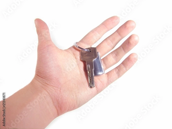 Obraz Hand with key