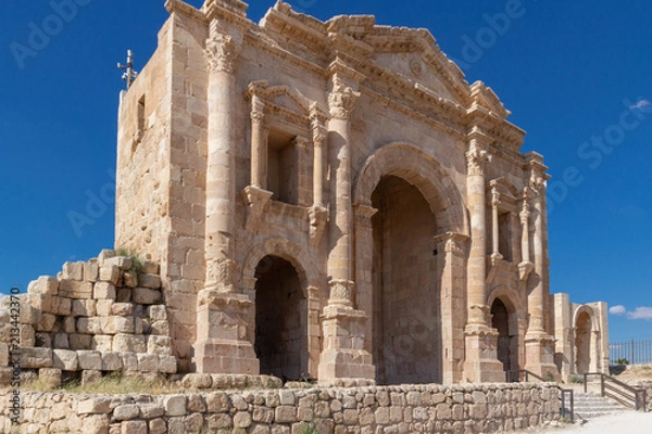 Obraz Główna brama Gerasy