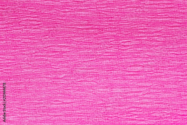 Fototapeta Texture of pink embossed paper, macro photography, background