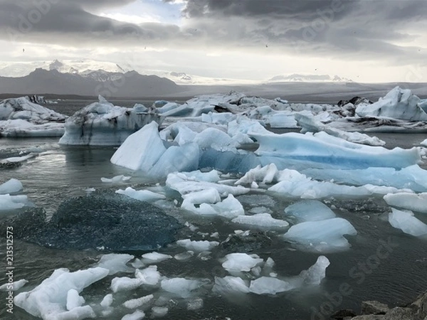 Obraz Glacier lagoon