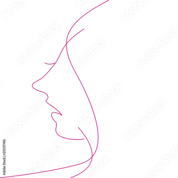 Fototapeta 女性の顔