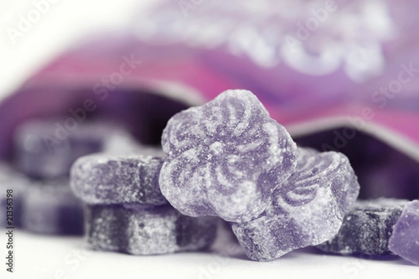 Obraz bonbons à la violette