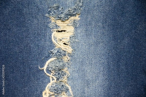 Obraz old blue jeans. denim jeans texture background