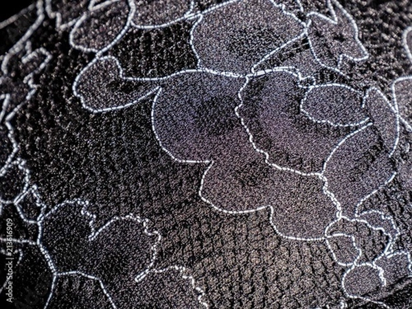 Obraz textile texture flower