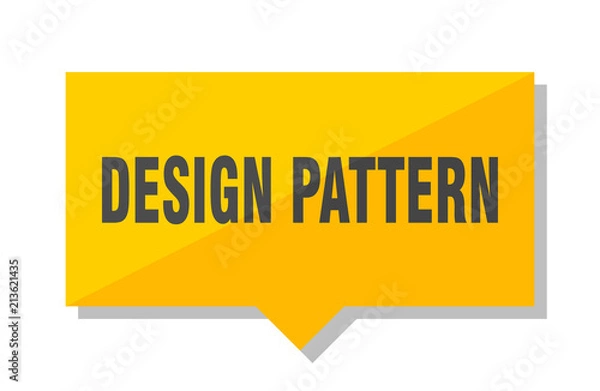 Fototapeta design pattern price tag