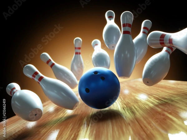Fototapeta Bowling