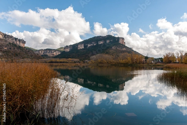 Fototapeta Laguna de Uña in Cuenca, Spain