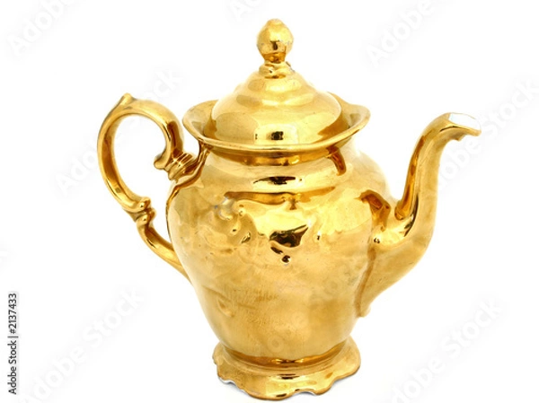 Fototapeta gilded pitcher