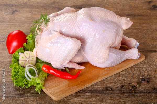 Obraz Raw chicken