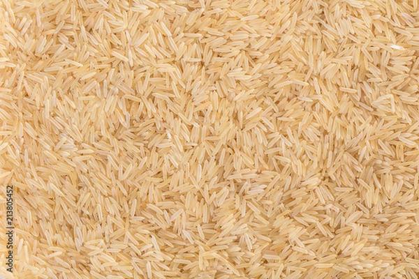 Fototapeta texture basmati rice steamed close-up