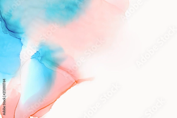 Obraz Hand painted ink texture. Abstract background.