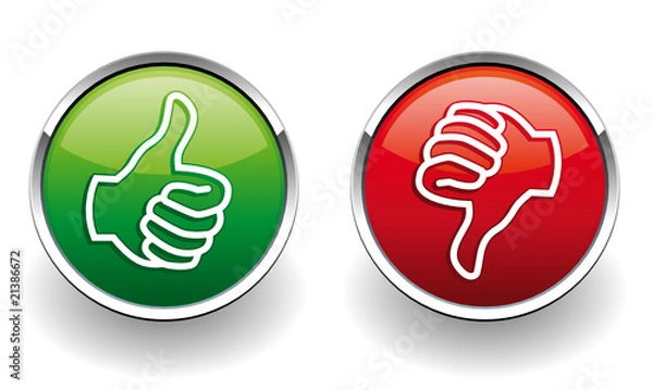 Obraz Up and down buttons