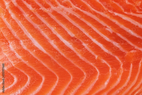 Obraz łosoś tekstura zbliżenie widok