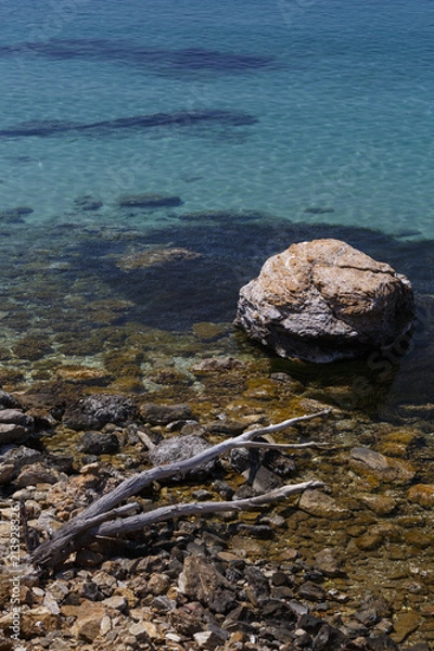 Fototapeta Fourni Island.