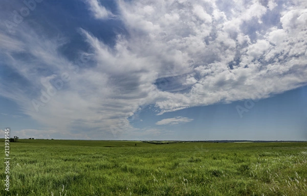 Obraz Oklahoma Summer Prairie Panorama