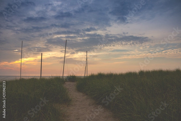 Obraz Sand Dunes sunset